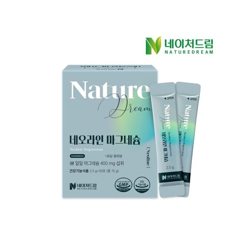 NS Home Shopping 네이처드림 네오라인 마그네슘 2.5g x 30포 1박스[35248002]