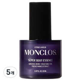 Monclos Damaged Hair Care Super Silky Hair Essence, 85ml, 5 pcs / 몽클로스 손상모케어 슈퍼 실키 헤어 에센스, 85ml, 5개