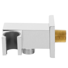 Gadpiparty 1 Set Shower Holder Plumbing Fitting Hose Spigot Shower Sprayer Holder Plumbing Fittings Connection Fitting Fitting Adapter To Rotate Pipeline Base