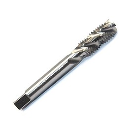 TOOLSTAR Spiral Taps, M4X0.7 HSS Spiral Point Plug Tap Spiral Flute Metric Machine Tap Thread Drill Bits for Hard Metal/Iron Casting - Pack of 1