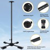 Boat Cover Support Poles Heavy Duty 2 Pack, Stainless Steel