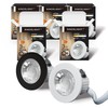 SINCELIGHT Mini Recessed Spotlight,Small Downlight for 35-40mm Ceiling Hole,Cabinet,Showcase, MR11