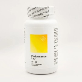 Performance Lab Vitamin D3 + K2 Salud Ósea Energía 30 Cáps Sabor Sin Sabor