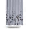 Tropik Home Dandelion Fabric Shower Curtain, Wide or Narrow Available