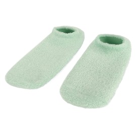 ZJchao Calcetines para Cuidado de los Pies, Invierno Hidratante Elimina la Piel Agrietada, Evita Resbalones Máscara de Gel Reutilizable para Pies, Calcetines de Gel Spa para Reparar