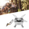 Foldable Camping Stove Light Weight Four Legged Design Safe Portable