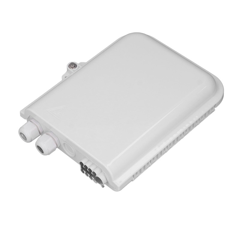 8 Core Fiber Distribution Box ABS Wall Mounted Fiber Optic