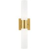 Livex Lighting 2 Lt Satin Brass ADA Bath Vanity