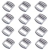 12 Pcs Slide Ladder Lock Buckle Adjustable Metal Buckle for