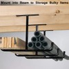 Overhead Garage Storage Hooks Rack Ceiling Mounted, Heavy Duty Utility