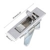 uxcell Electric Cabinet Door Cam Lock, Fit for 0.16-inch(4mm) Thick