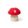 Legami - Eraser with Sharpener Magic Mushroom, 0.5x5 cm, Red