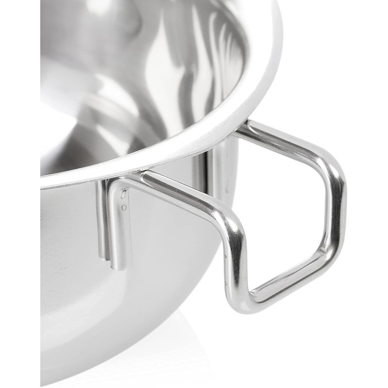 wenco 555029 Premium Water Bath Bowl with Handle, Stainless Steel,