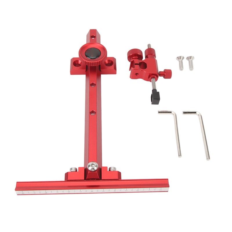 Archery Recurve Bow Sight Aluminum T Shape Single Pin Adjustable