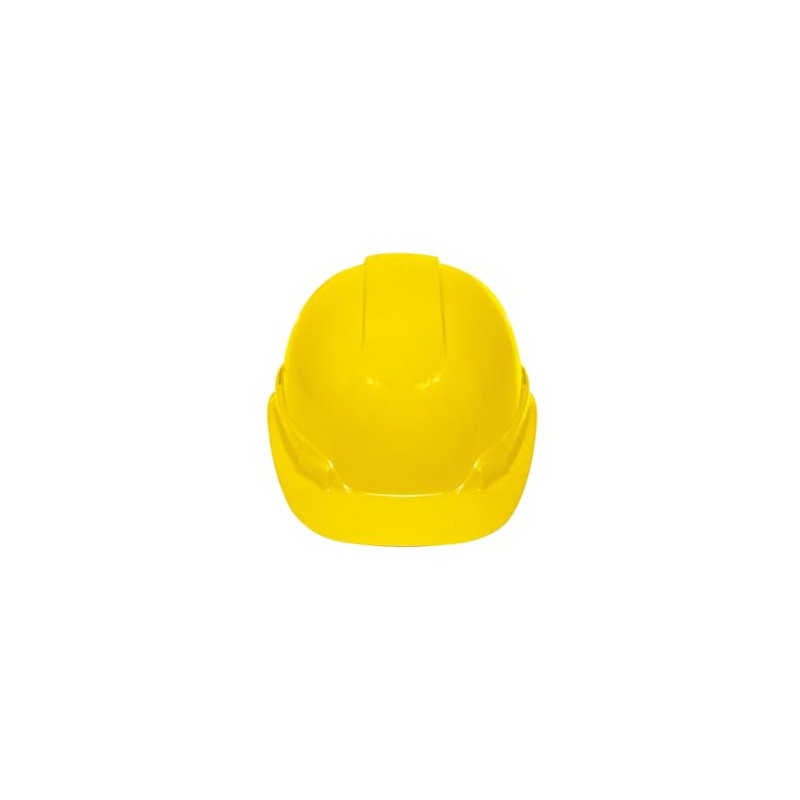 Truper CAS-A, Casco de seguridad color amarillo, de polietileno