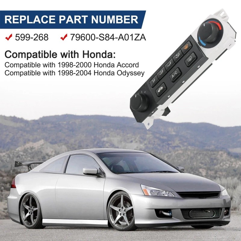 SHENKENUO Heater A/C AC Switch Climate Control Module For 1998-2004