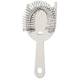 Professional 2 Prong Cocktail Strainer | Stainless Steel Cocktail Strainer, Two Eared Professional Strainer, Hawthorne Cocktail Strainer