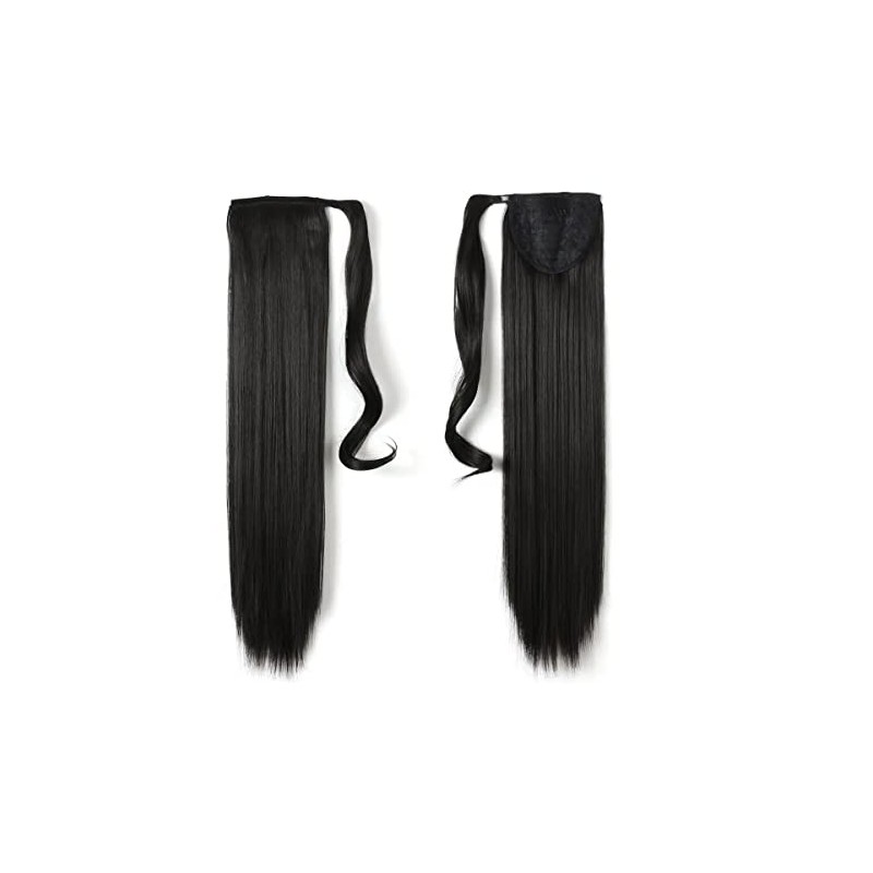 Coleta Postiza Cola Caballo Larga 32" Lacia SARLA (NEGRO #1B)
