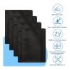 Strap Covers For Mask Headgear Satin 4 Pack Black
