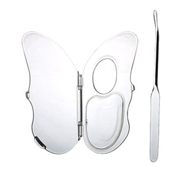 Cream Makeup Palette - Acrylic Transparent Foundation Palette - Reusable Foundation Palette, Portable Makeup Palette for Makeup Artist, Beginner