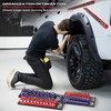 Magnetic Socket Holder Organizer Set: 6-Piece Detachable 1/2 3/8 1/4