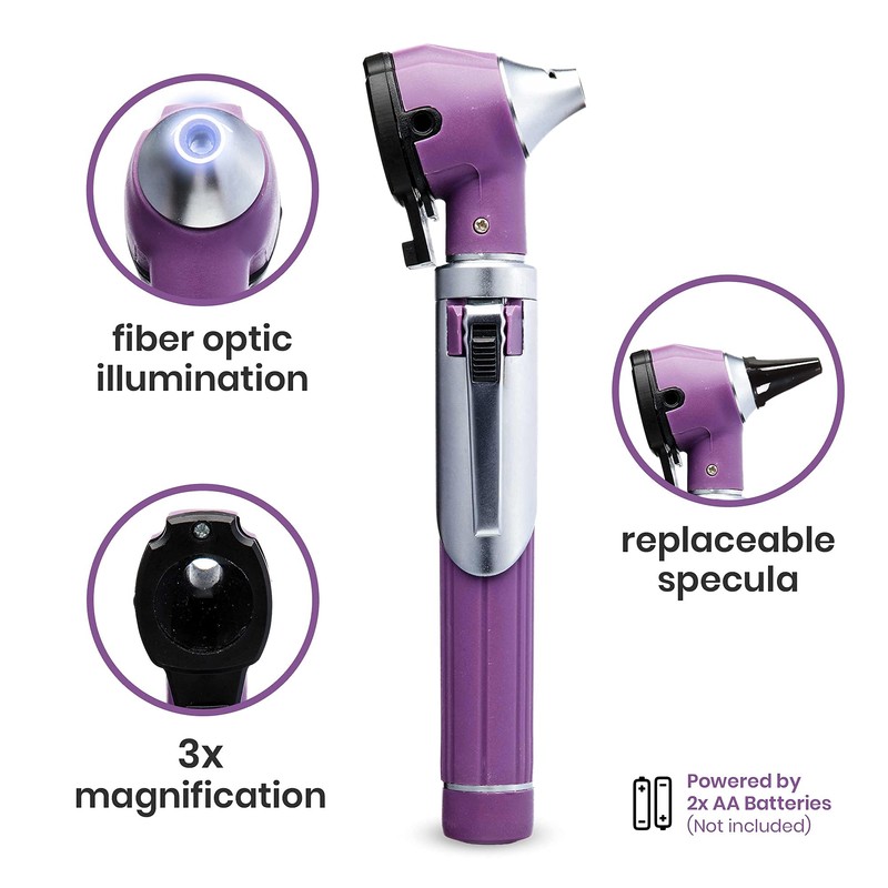 Zyrev ZetaLife Otoscope - Ear Scope with Light, Ear Infection