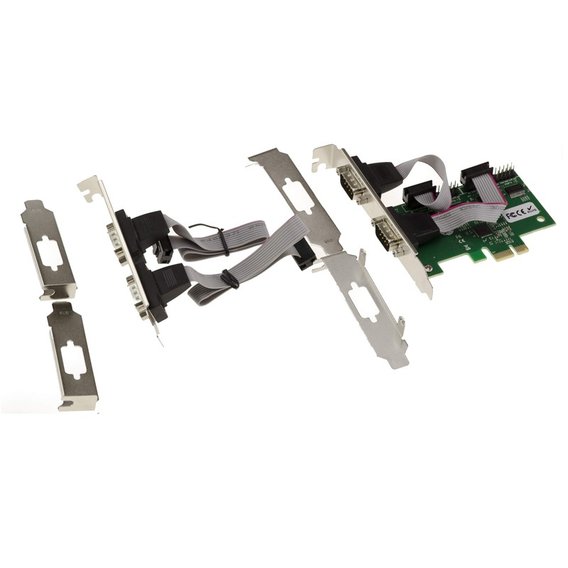 KALEA-INFORMATIQUE PCI Express PCIe Serial RS232 Controller Card with 4