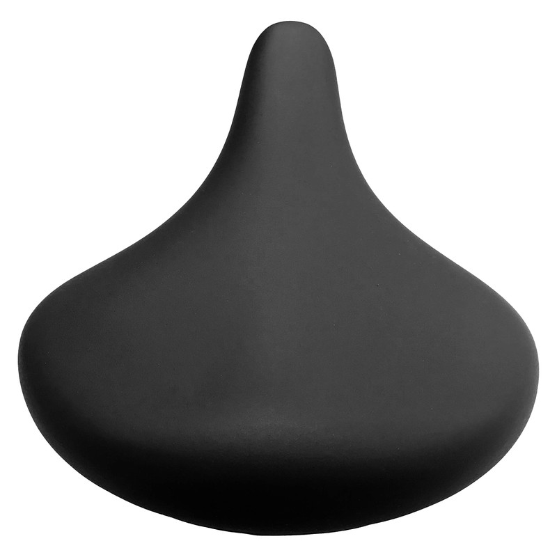 NOGUCHI TTH-003 Bicycle Saddle, Large Soft Saddle, Black, Compatible with
