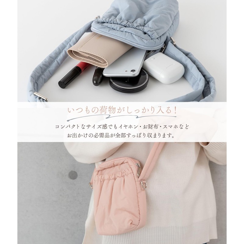 Sleeping Sheep Puff Design, Mini Shoulder Bag, Fluffy, Lightweight, Silver