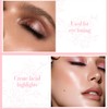 KARLOR 3D Rose Highlighter, Face Highlighter, Makeup Highlighter, Powder Palette,