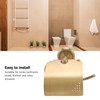 Wall Mounted Toilet Tissue Hanger Antique Twist Pattern Paper Towel