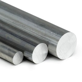 Aluminium Round Diameter 21 mm Length = 25 mm (2.5 cm) Round Rod for Turning, Milling, Drilling, Sawing