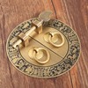 Dophee Classic Chinese Door Hardware, 4.33" Antique Furniture Pulls Hardware