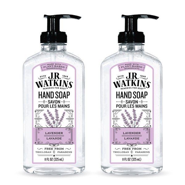 J. R. Watkins Liquid Hand Soap - Lavender - 11 oz - 2 pk