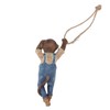 HEITIGN Swinging Monkey Figurine, Tree Hanging Cute Monkey Statues for