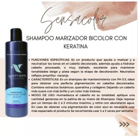 Yefrem Kit 3 Pz Shampoo Bicolor Yefrem Profesional 300ml