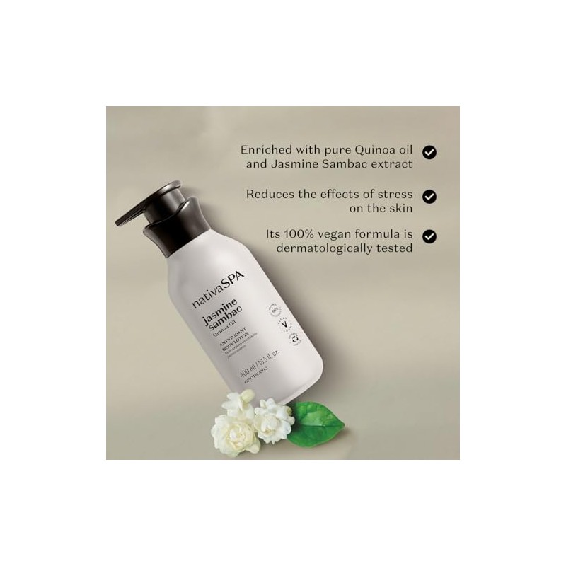 オ・ボチカリオ ナチーバスパ 保湿 ボディローション ジャスミン 400ml O Boticario NativaSPA Jasmim