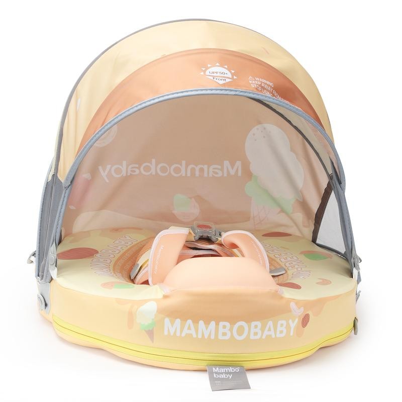 Mambobaby Pool Float ice-cream with Canopy