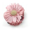 Flower Fabrics Hair Claw Clip (D05) (Light Pink) (D05)