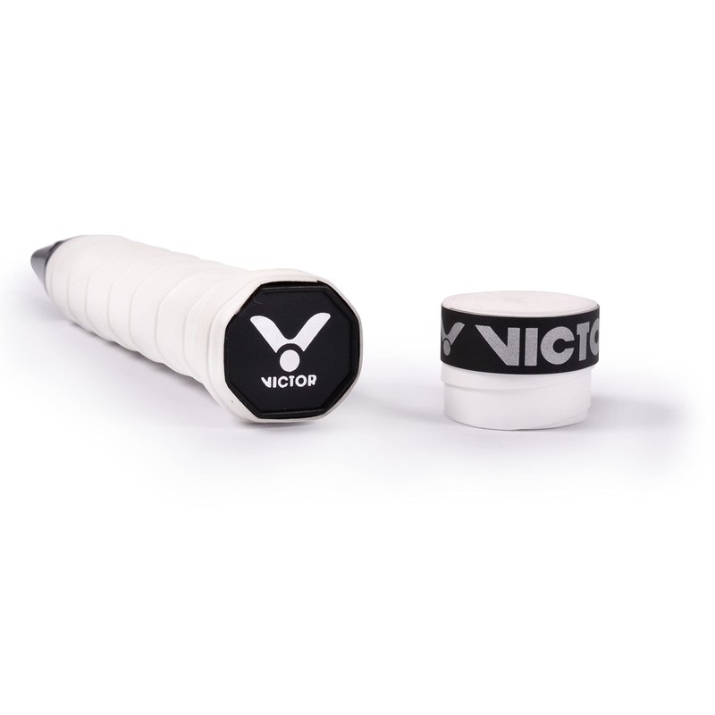 VICTOR Over Grip Tour Grip Tape, White, Pack of 3