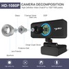 AUTENS Webcam 1080P HD Computer Camera Laptop USB PC Web