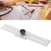 Sliding Line Ruler Accuracy Scribing Woodworking Parallel Carbon Steel Measuring