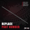 Door Tailgate Glass Belt Molding Weather Strip Compatible with Toyota
