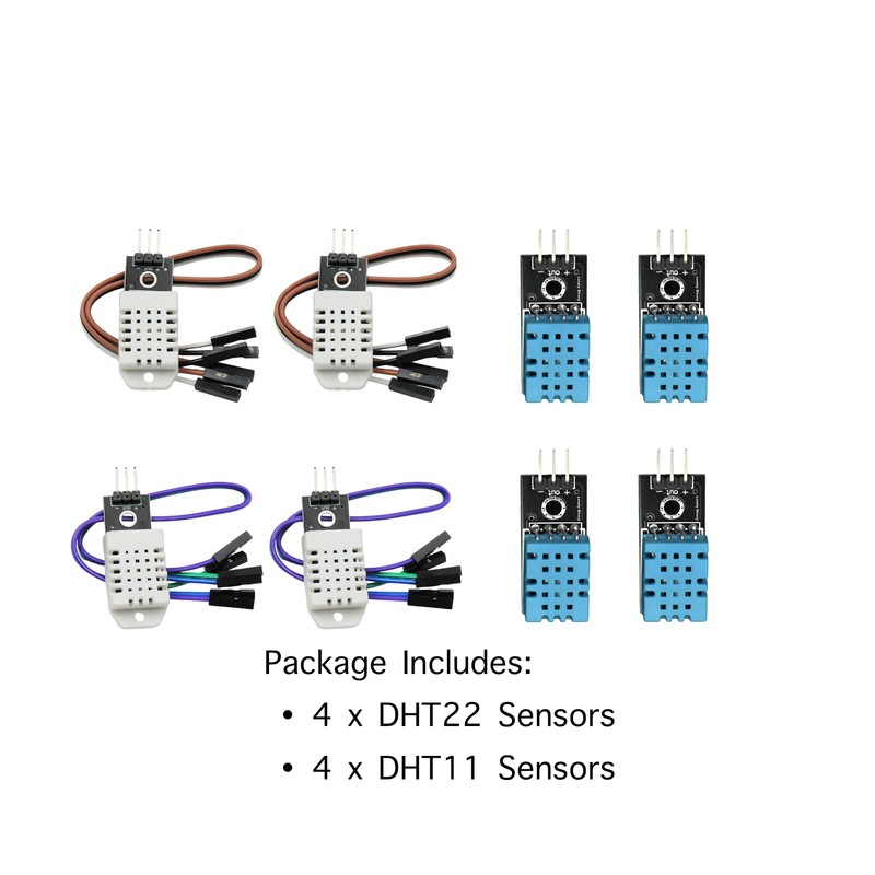 Lonely Binary DHT22 & DHT11 Temperature and Humidity Sensor Set