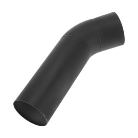 HEROFFIX 2.75" OD 45 Degrees Mandrel Bend Elbow T304 Stainless Steel Exhaust Tube Pipe Piping Sandblasting Black 1 Pcs