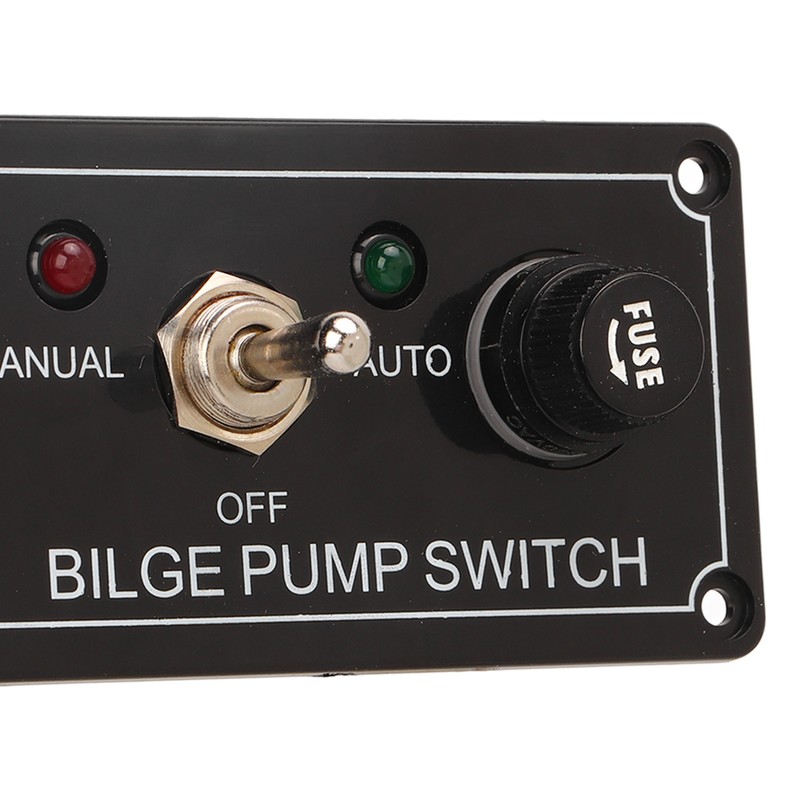 3 Way Bilge Pump Switch Rocker Toggle Switch Panel Marine