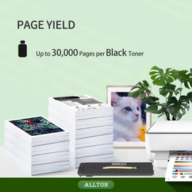 Allton C60 C70 Black Toner Cartridge Compatible for Xerox C60/C70 Toner 006R01655 Replacement for Xerox Color C60 C70 Printers(1-Pack), Medium