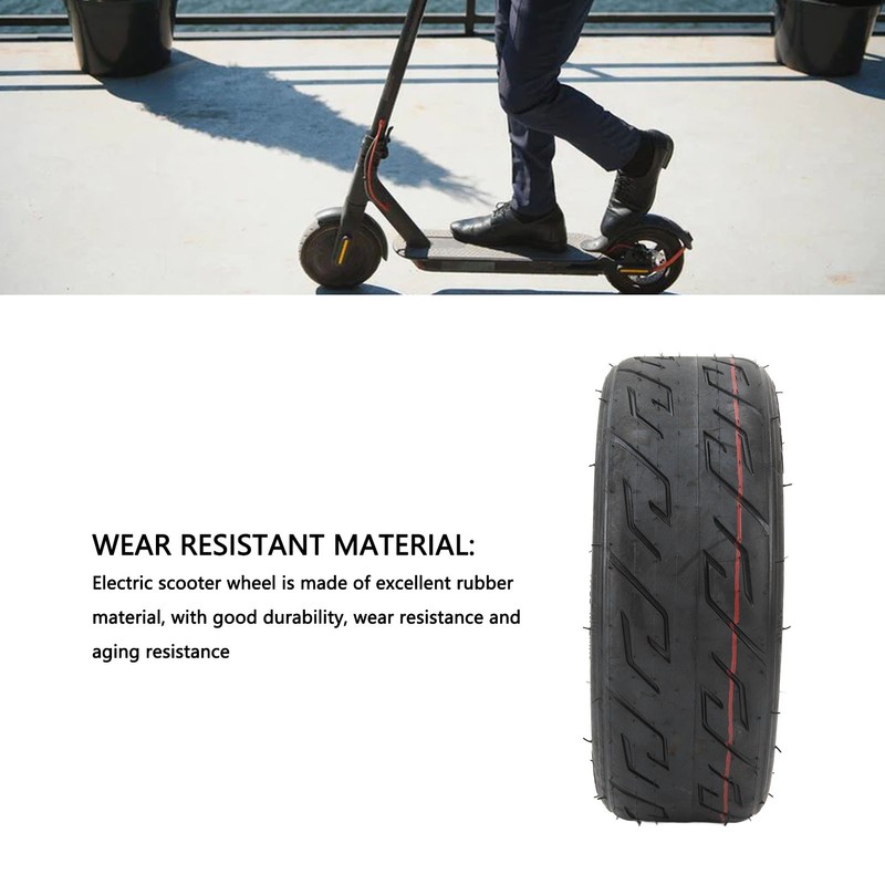 Electric Scooter Wheel Replacement Vacuum Tubeless Tyre Balance Scooter Tire
