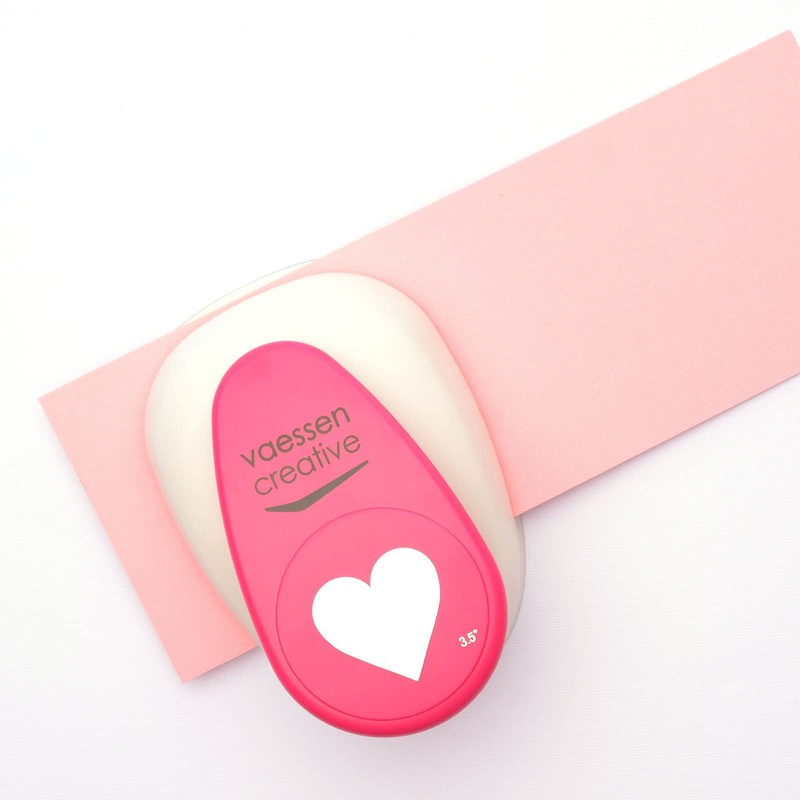Vaessen Creative Craft Paper Punch - Heart - 7,9 x