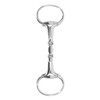 Horse Gag Ring Snaffle Bite Stainless Steel 125mm Loose Oval